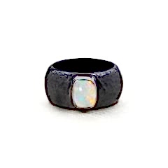 Valens Serisi Opal Doğaltaşlı Gümüş Yüzük