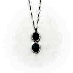 Orion Serisi Firuze Doğaltaşlı Gümüş Kolye