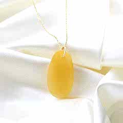 Orjinal Damla Kehribar Unisex Kolye