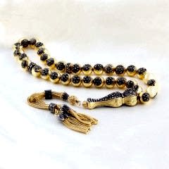 Elmas Özel Tasarım Gümüş Tesbih