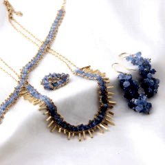 Hawaii Safir Doğaltaşlı Set