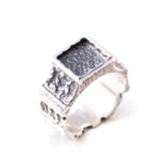 Etnik Erkek Gümüş Yüzük