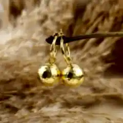 Dora Serisi Dövmeli Top Gümüş Küpe