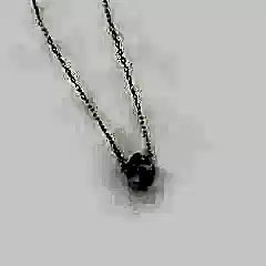 Dori Serisi Aytaşı Doğaltaşlı Minimal Kolye