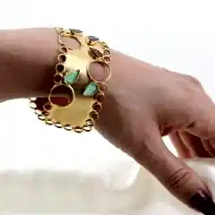 Özel Tasarım Garnet ve Oniks Bileklik