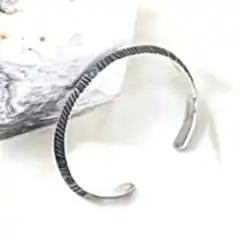 Vintage Model Gümüş Erkek Bileklik