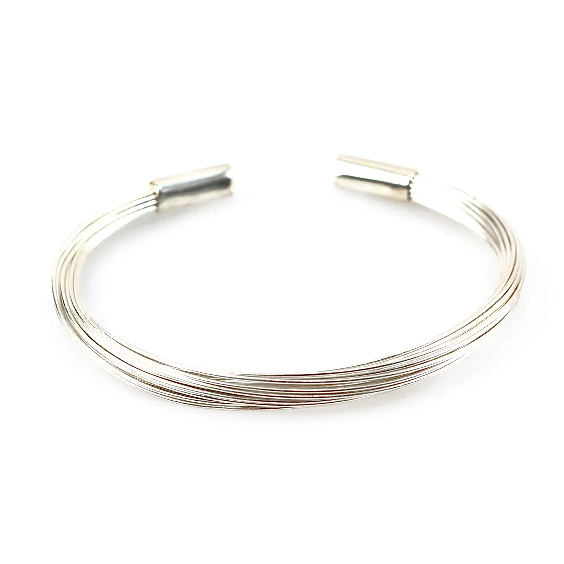 Tel Model Erkek Gümüş Bileklik