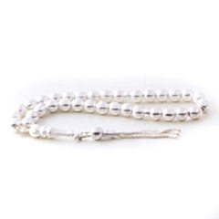 Küre Kesim Gümüş Tesbih Orta Boy