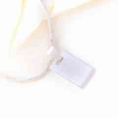 Dikdörtgen Plaka Erkek Gümüş Kolye Ucu