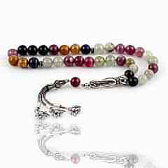 Multi Safir Doğal Taşlı Tesbih